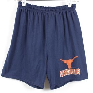 Vintage 90s Mens Large Texas Longhorns Shorts Blue